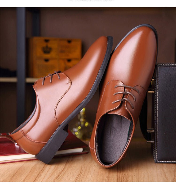 Daily pointed formal leather shoes - Eshtree