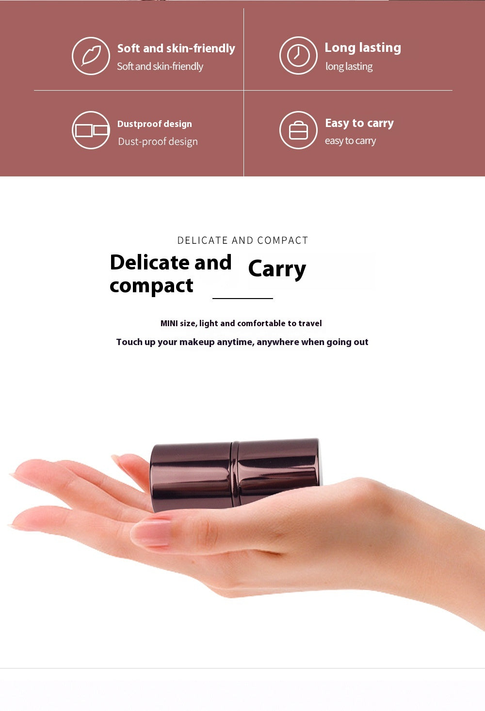 No Trace Do Not Eat Foundation Makeup Brush