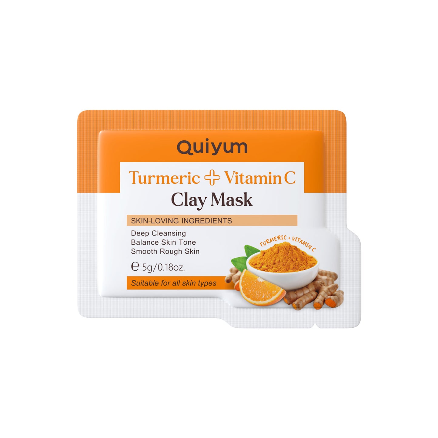 Facial Mask English Turmeric Vitamin C Hydrating Moisturizing Cleaning