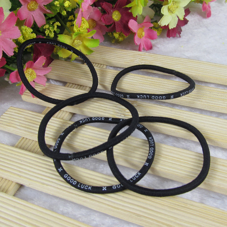 Fashion Hair Tie Cord Unembellished Elastic Band