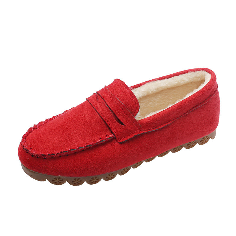 Women's Fashion Personalized Winter Peas Flat Shoes