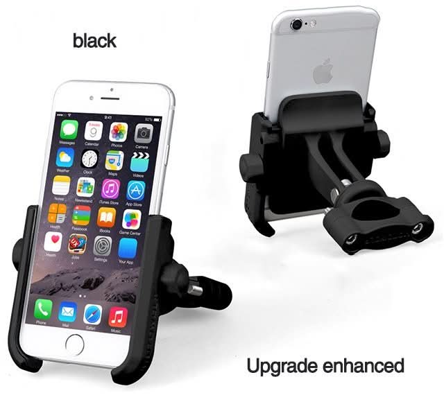 DEROACE Bicycle Phone Holder Universal Support Telephone Handlebar Mount Bracket Electric Vehicle Aluminum alloy Phones Holders - Eshtree