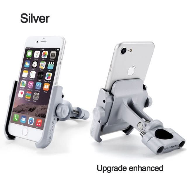 DEROACE Bicycle Phone Holder Universal Support Telephone Handlebar Mount Bracket Electric Vehicle Aluminum alloy Phones Holders - Eshtree