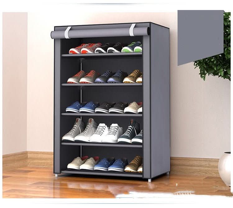 Dormitory Shoe Rack Dustproof Small Mini Space Saving - Eshtree