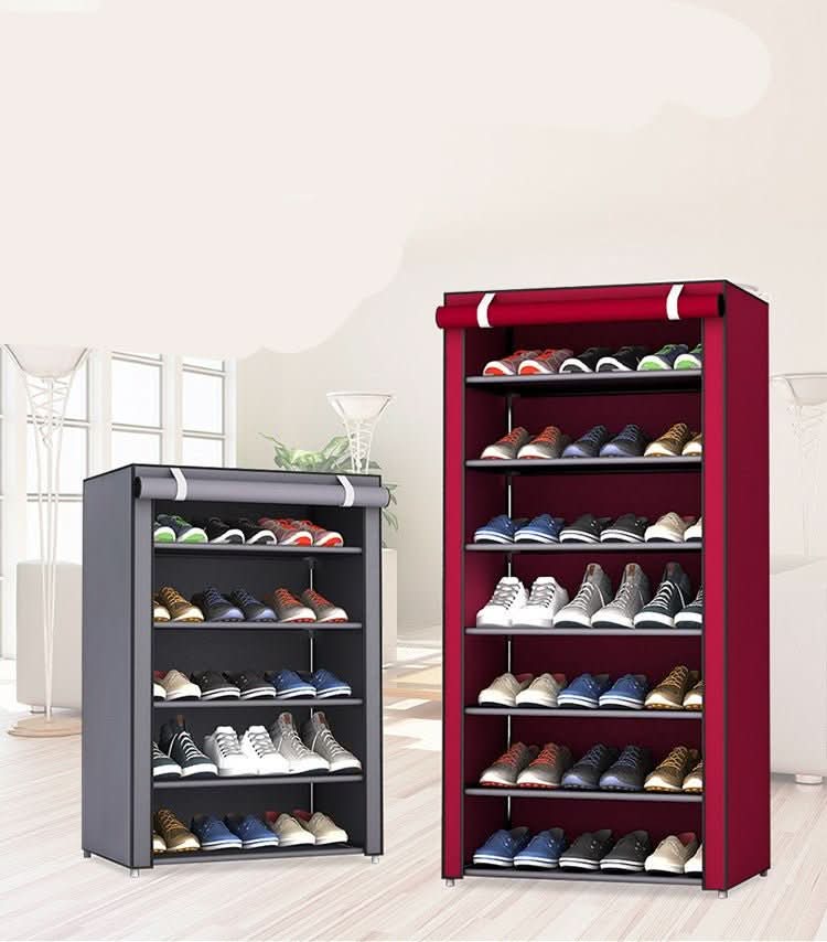Dormitory Shoe Rack Dustproof Small Mini Space Saving - Eshtree