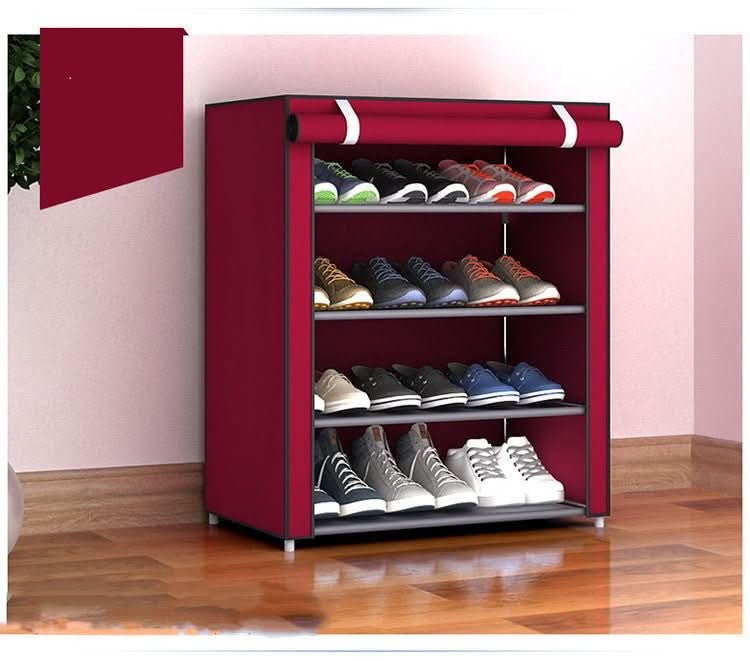 Dormitory Shoe Rack Dustproof Small Mini Space Saving - Eshtree