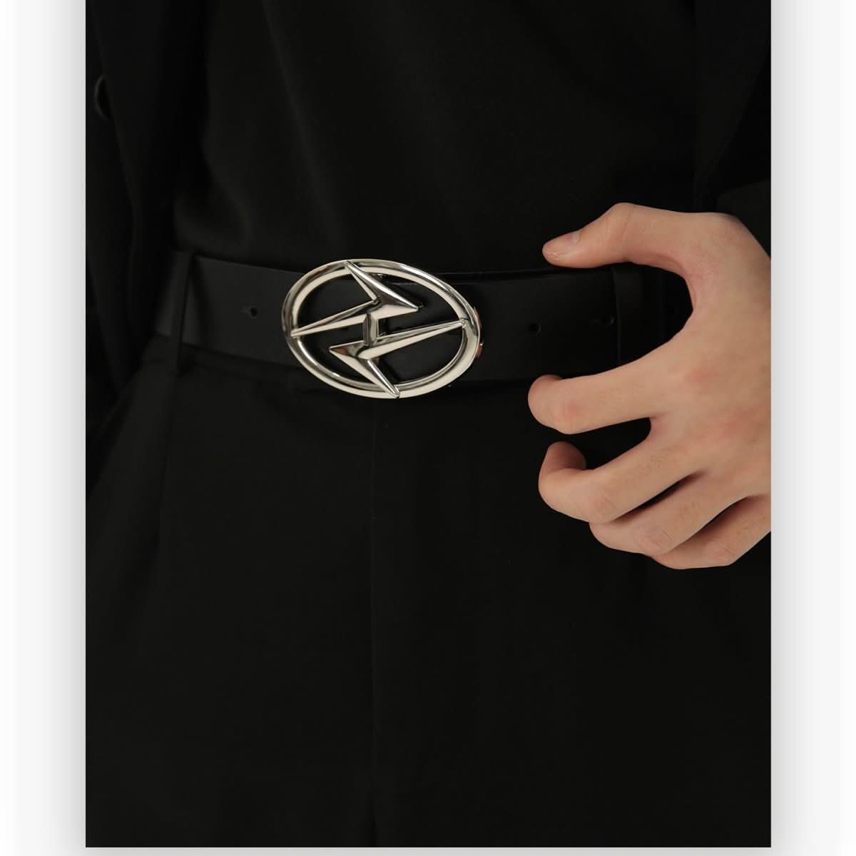 Double - layer Cowhide Belt Niche Homemade Metal - Eshtree