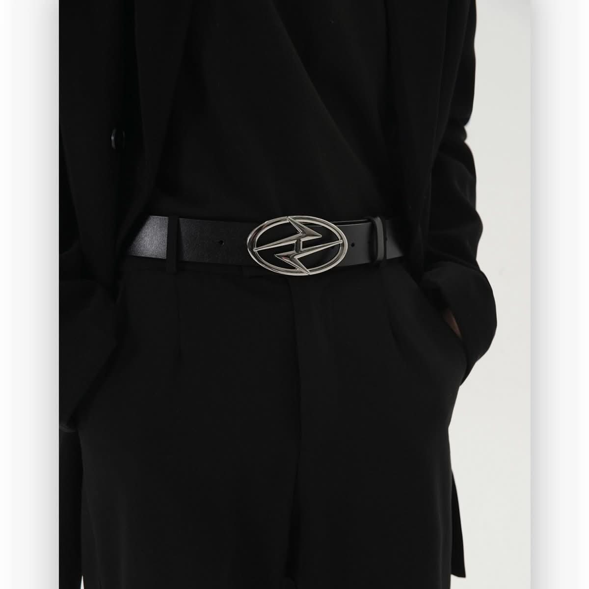 Double - layer Cowhide Belt Niche Homemade Metal - Eshtree