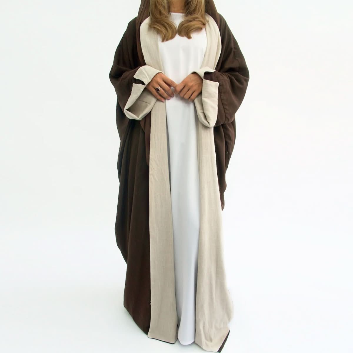 Dubai Turkey Double - sided Wearable Cardigan Robe - Eshtree