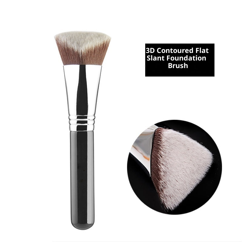 Single 3D4D Pyramid Contour Powder Foundation Brush Makeup Artist