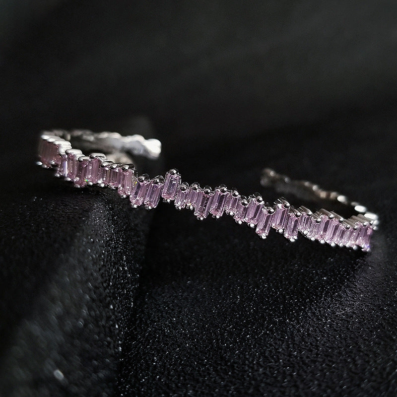 Zircon Women's Simple And Stylish Personality Bracelet