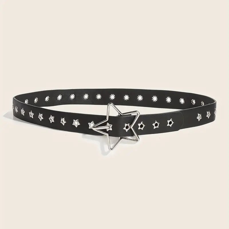 Female Punk Rivet XINGX Porous Personality Belt