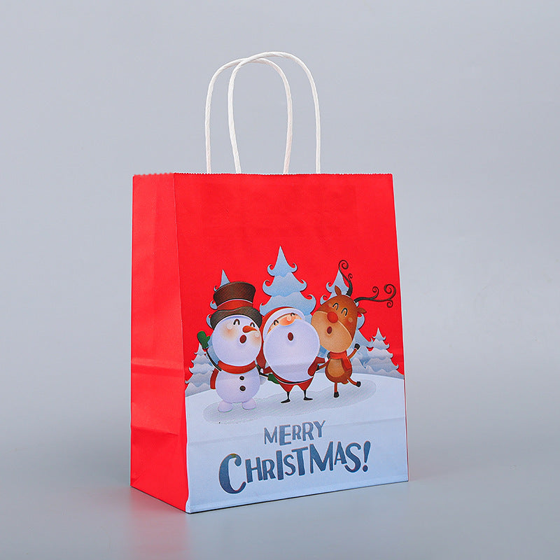 Christmas Kraft Paper Bag