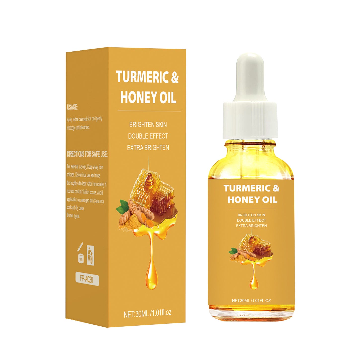 Turmeric Honey Essential Oil 30ml Neutral Packaging