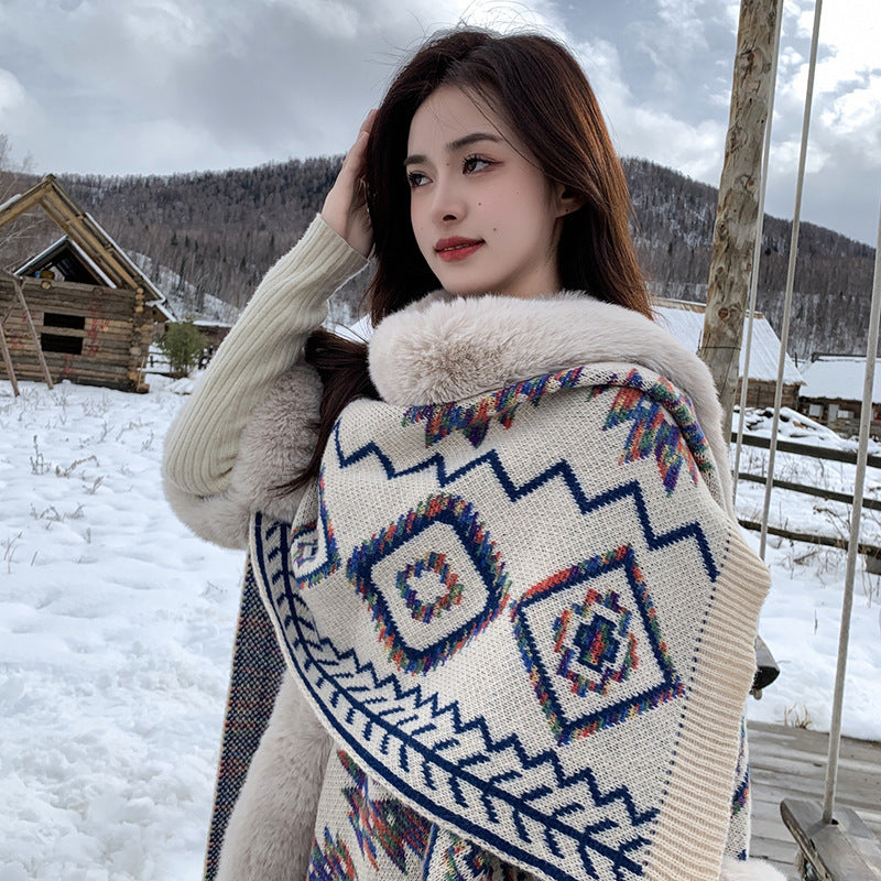 Women's Cloak Yunnan Tibet Qinghai Grassland