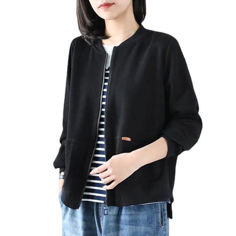 Women's Korean-style Loose Baseball Uniform