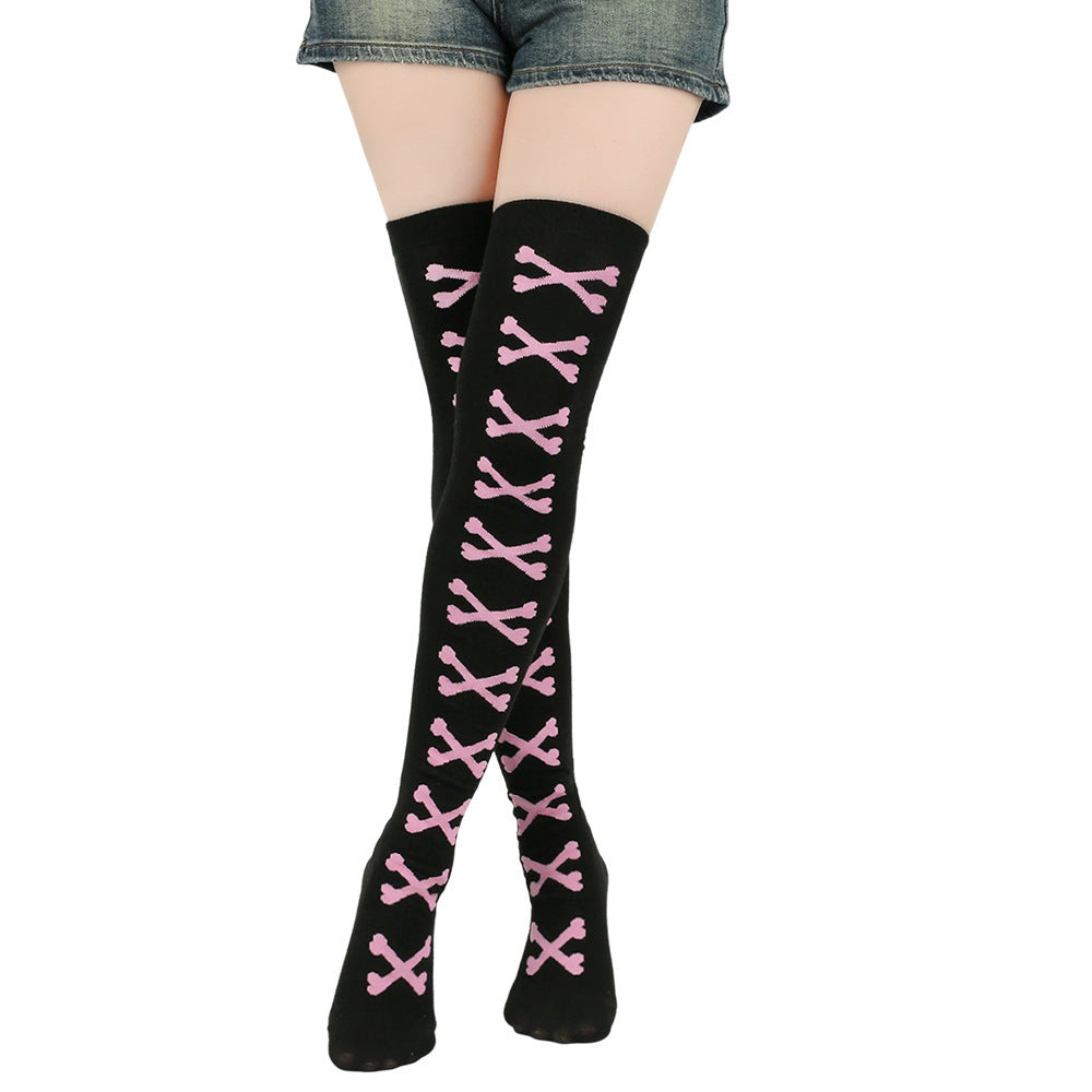 Halloween Party Bones Stockings COS Masquerade Dress Up