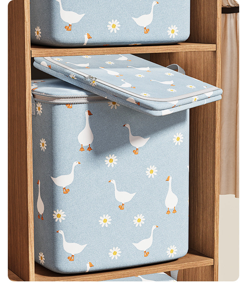 Clothes Quilt Buggy Household Storage Box Non-woven Luggage Bag