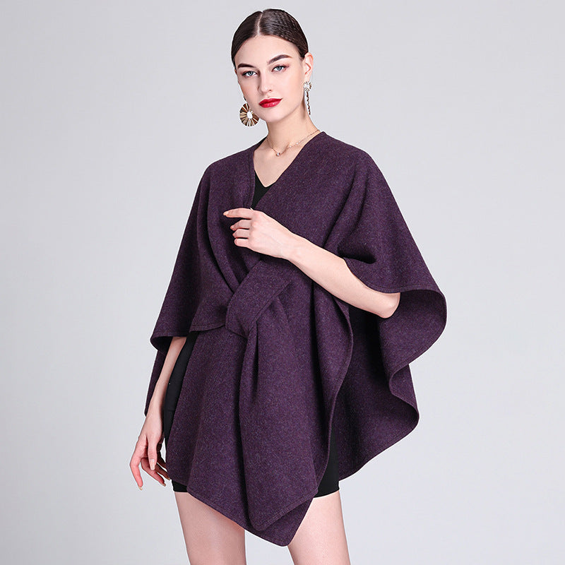 Fashion Shawl Cape Outer Wear