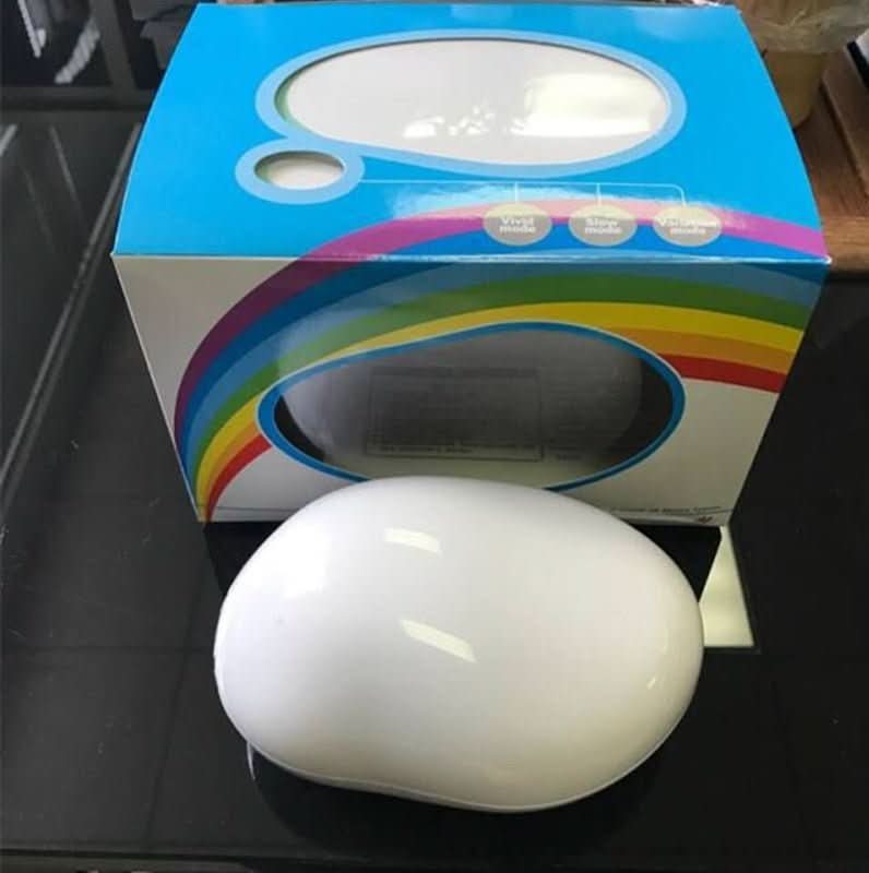 Egg - Shaped Table Lamp Rainbow Projection Lamp LED Color Night Light 3 Modes Projector - Eshtree