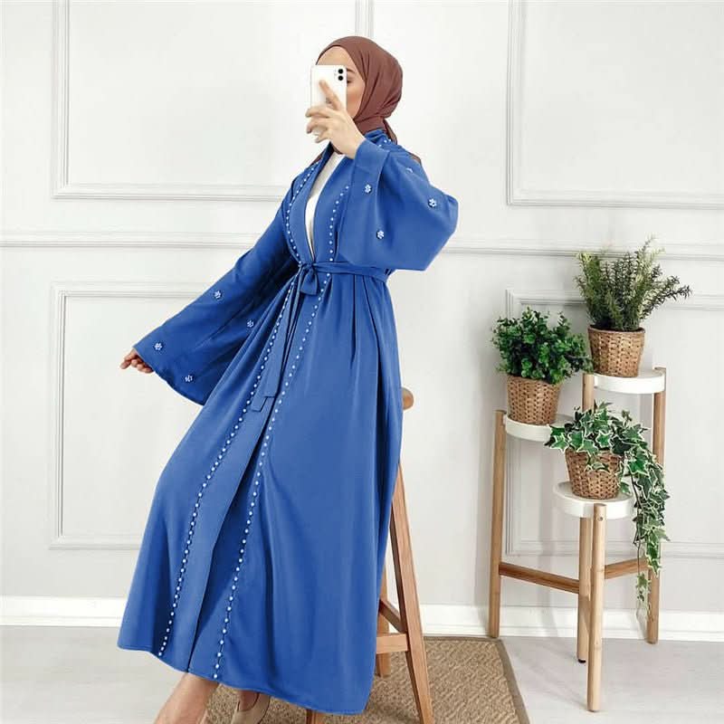 Eid Kaftan Moroccan Abaya Dubai Turkey Hijab Muslim Fashion - Eshtree