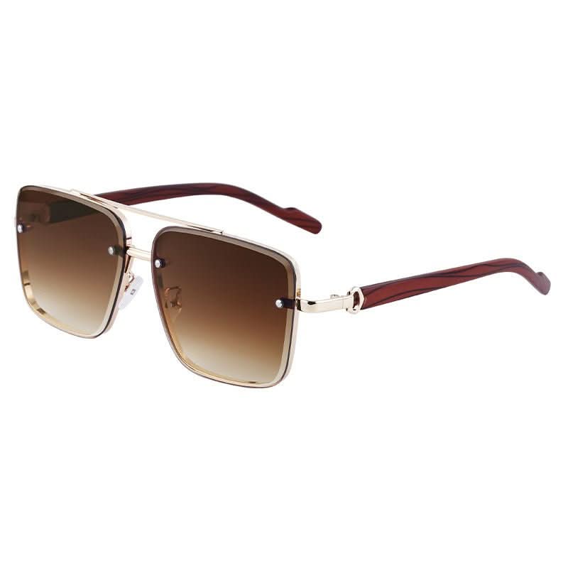 European And American Square Cut Sunglasses For Men - Eshtree
