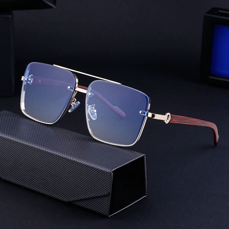European And American Square Cut Sunglasses For Men - Eshtree