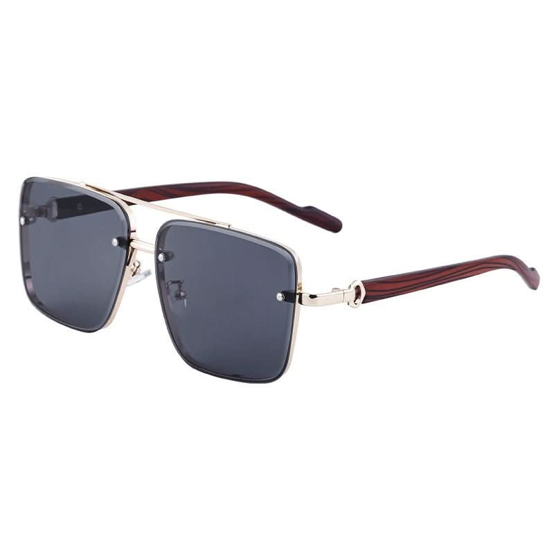 European And American Square Cut Sunglasses For Men - Eshtree