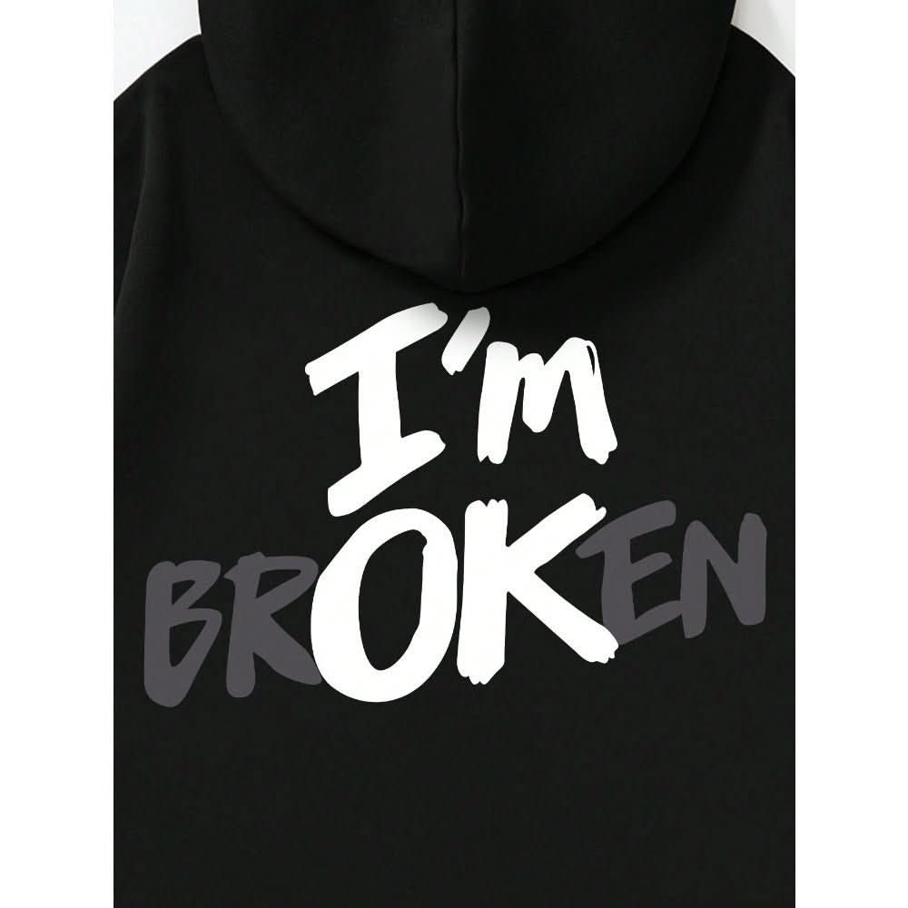European Size Hoodie Im OK New Men's Hoodie Hip Ho - Eshtree