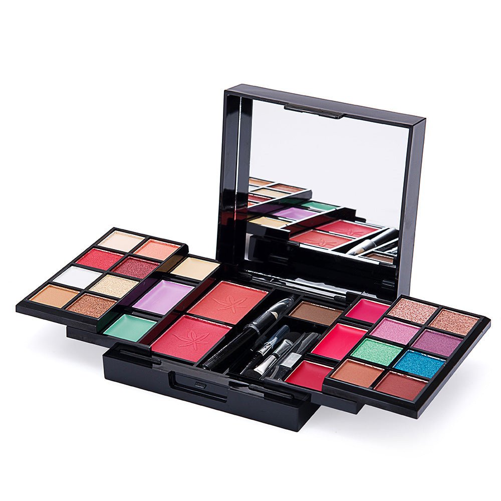 Eyeshadow Blush And Eyebrow Powder Makeup Palette Cosmetics Case - Eshtree