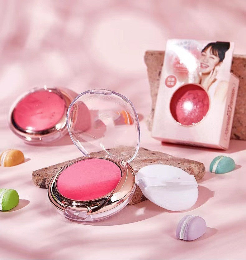 Women's Fashionable Natural Polishing Blush With Fine Pearlescent Repair