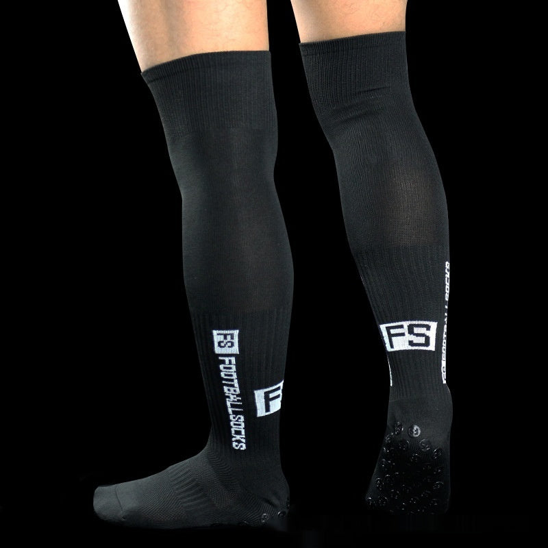 Anti-slip Dispensing Soccer Socks Long Knee-length Football Match Training Socks