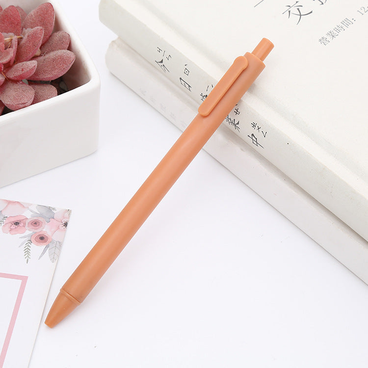 Morandi Macaron Press Gel Pen Learning Stationery