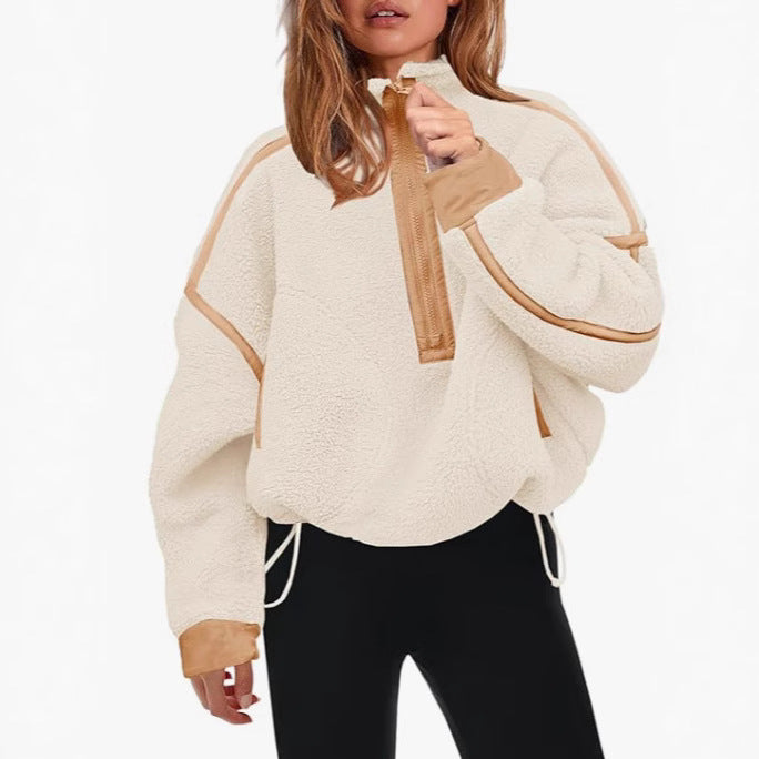 Autumn And Winter Warm Casual Jacket Plush