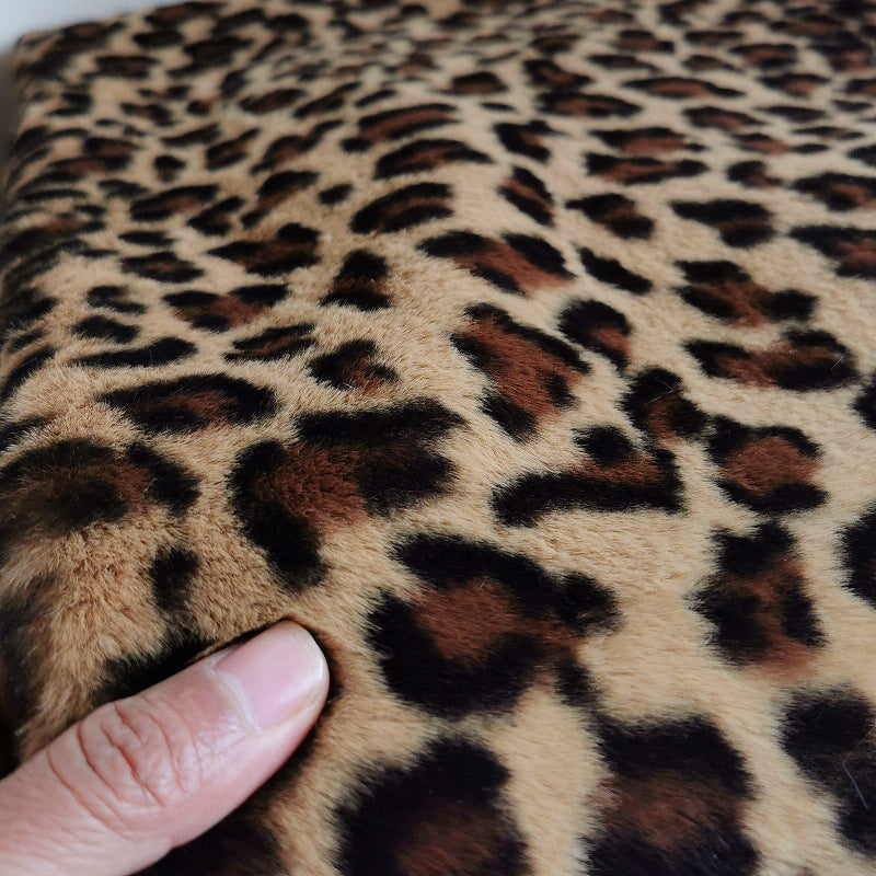 One Piece Dropshipping Leopard Print Artificial Wool Blanket Polyester Blanket Brown Gradient Fake Fur Cover Blanket Factory Spot