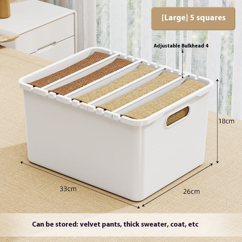 Clothes Storage Basket Household Clothing Finishing