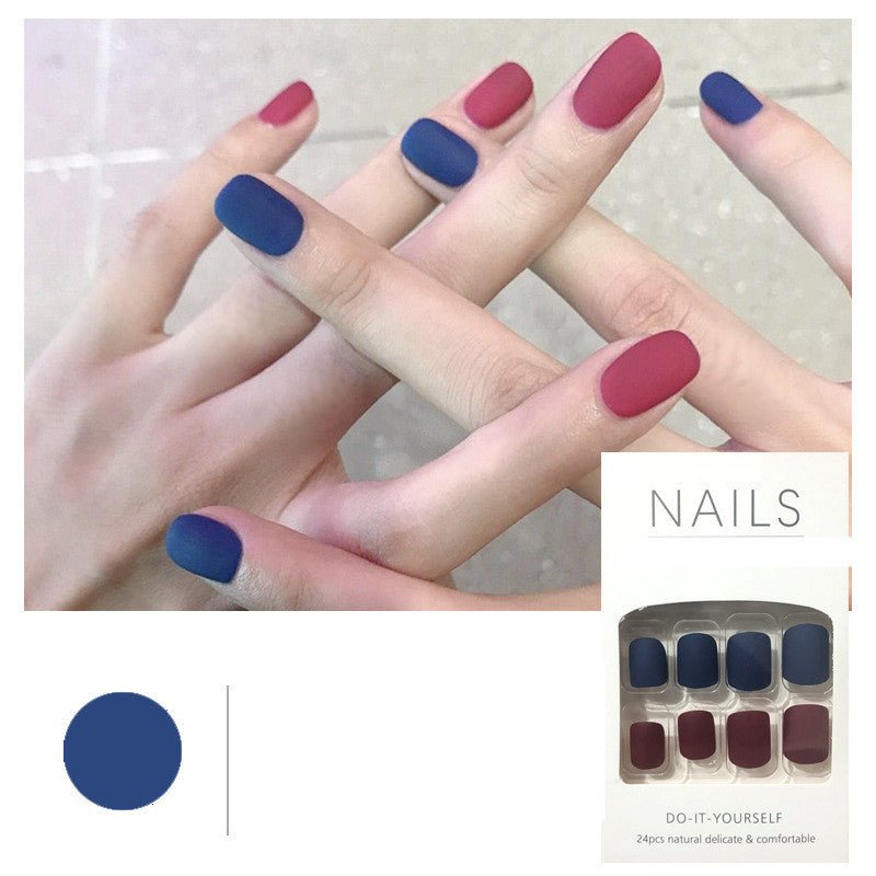 Fake Nail Patch Manicure Finished Nail Tablet Women - Eshtree