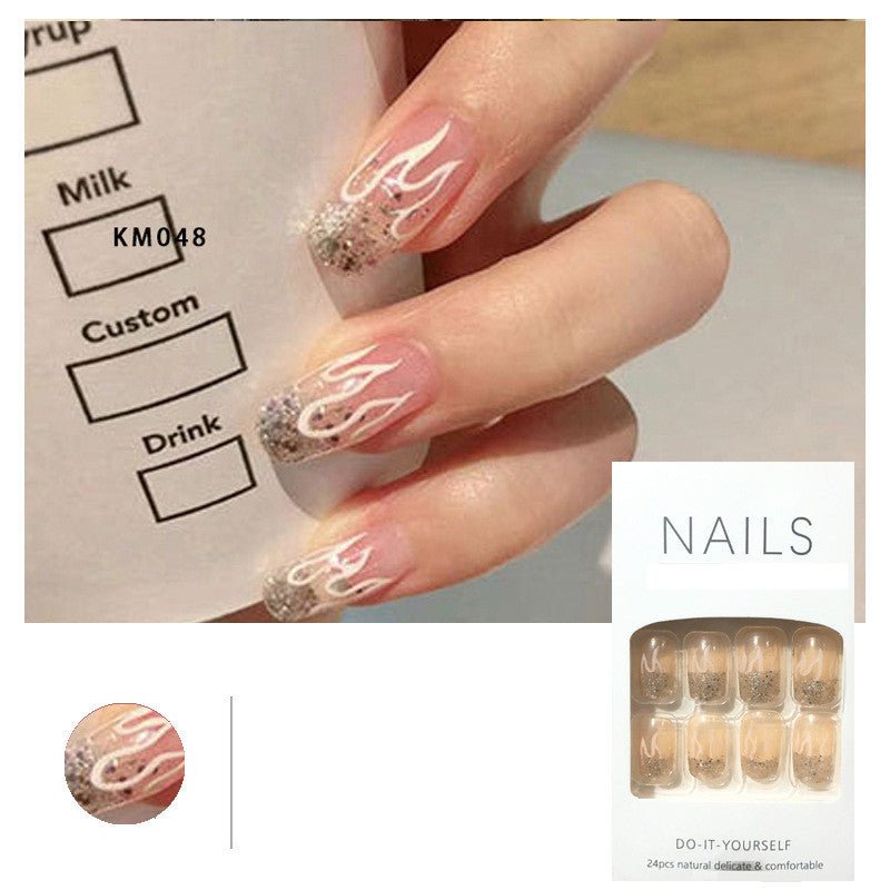 Fake Nail Patch Manicure Finished Nail Tablet Women - Eshtree