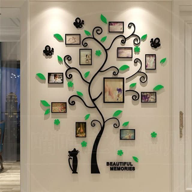 Family photo frame tree wall sticker - Eshtree