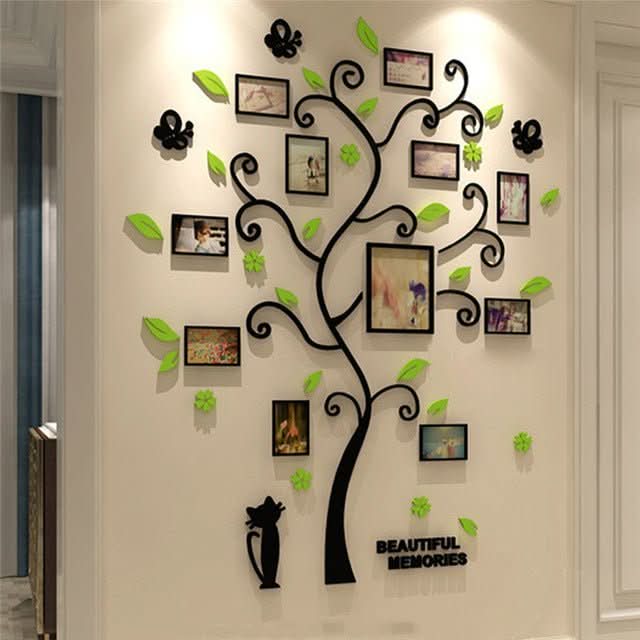 Family photo frame tree wall sticker - Eshtree