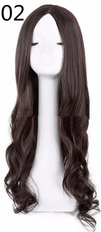 Fashion Big Wave Chemical Fiber Wig - Eshtree
