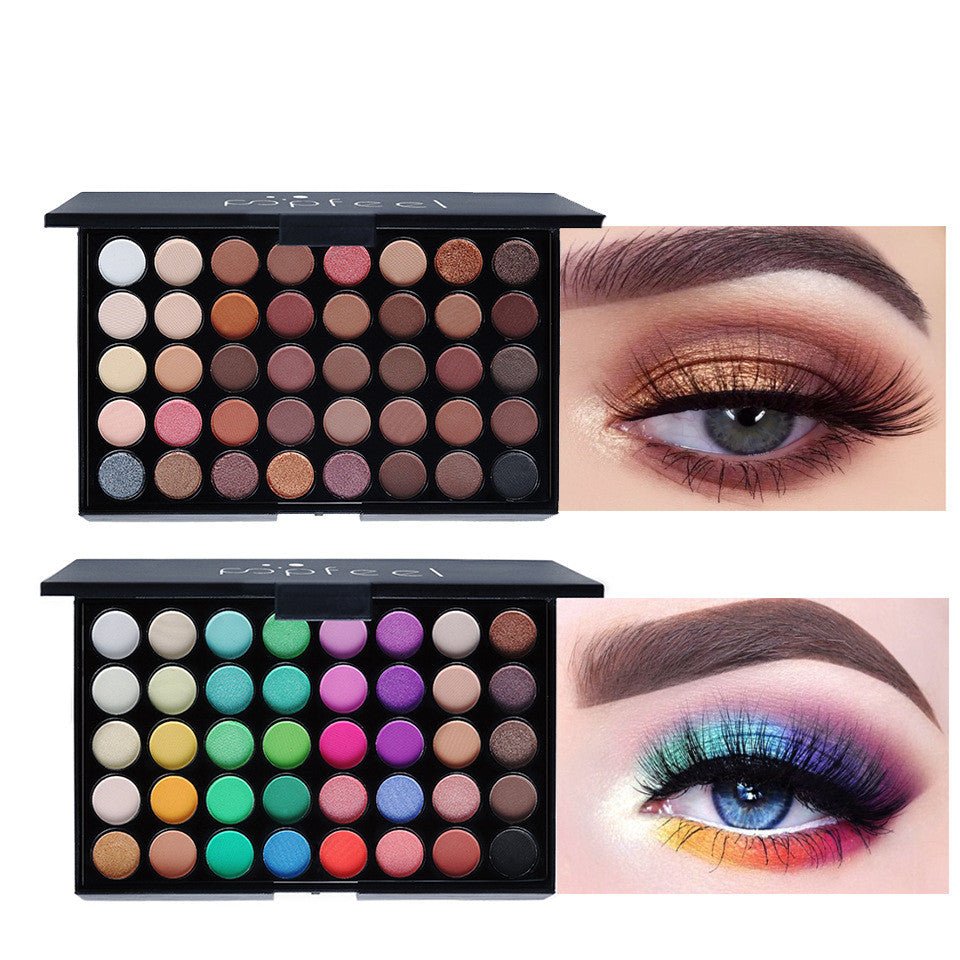 Fashion Earth Color Pearl Makeup Palette - Eshtree