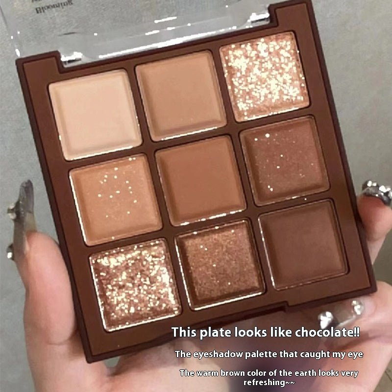 Fashion Personality Acrylic Nine Colors Eye Shadow Plate - Eshtree