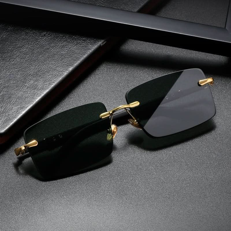 Fashion Rimless Crystal Sunglasses For Men And Women - Eshtree