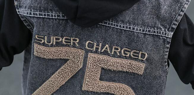 Fashion Simple Boy Winter Denim Suit - Eshtree