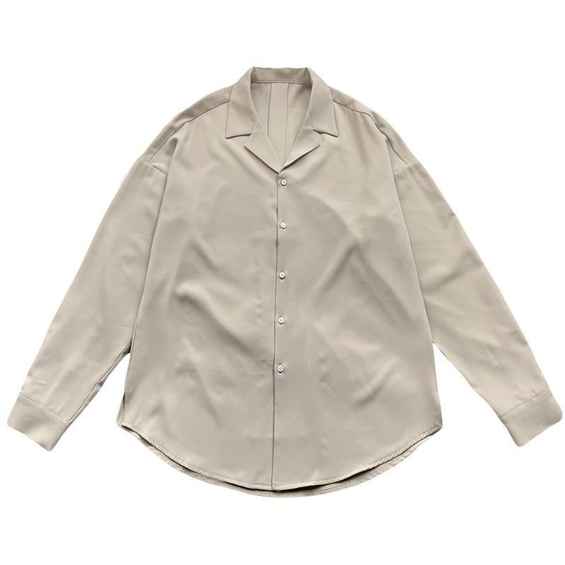 Fashion Solid Color Long Sleeve Shirt - Eshtree