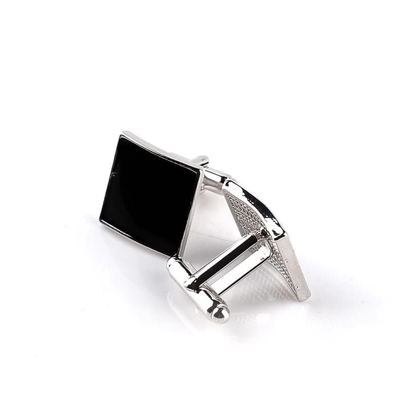 Fashion Square Oil Dripping Cufflinks Personalized Men's Shirt Cufflinks - Eshtree