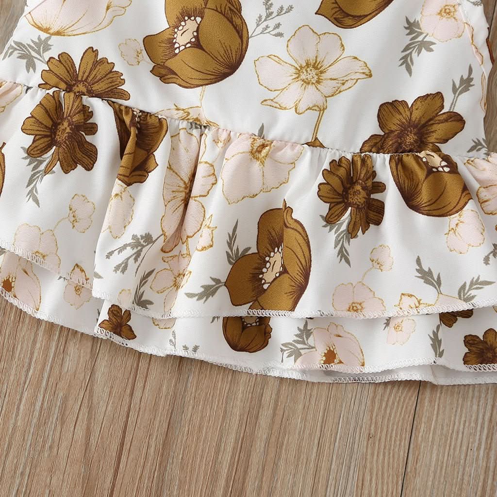 Fashion suspender jumpsuit skirt - Eshtree