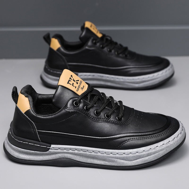 Fashionable Versatile Breathable Casual Shoes With A Soft Sole Lace Up Design And Round Toe - Eshtree