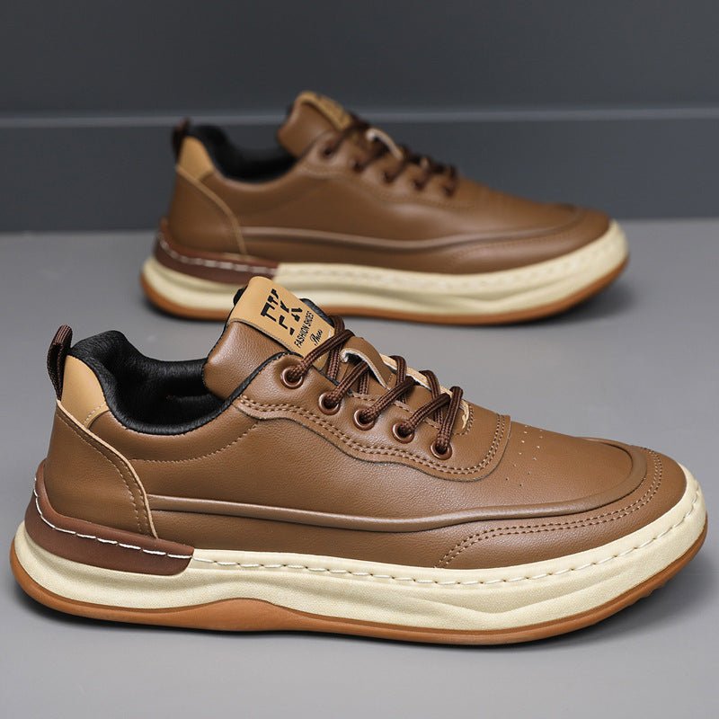 Fashionable Versatile Breathable Casual Shoes With A Soft Sole Lace Up Design And Round Toe - Eshtree